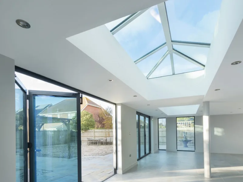 Stratus lantern roof installation
