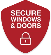 Secure shield — security badge