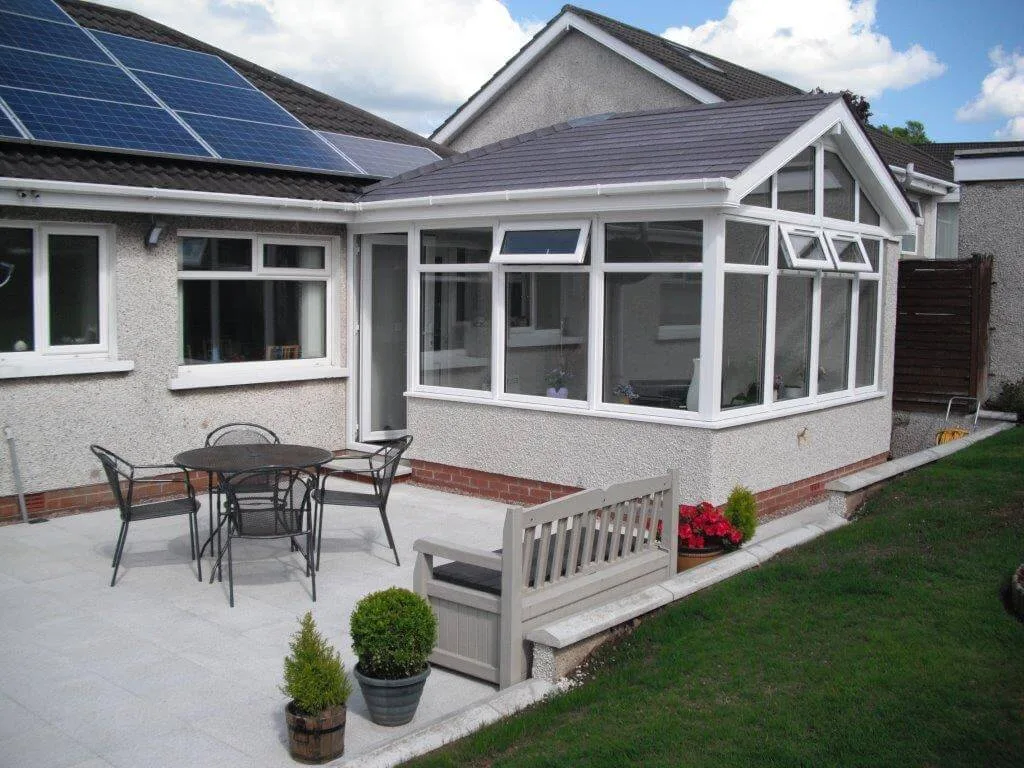 Turkington home extension installation in Northern Ireland