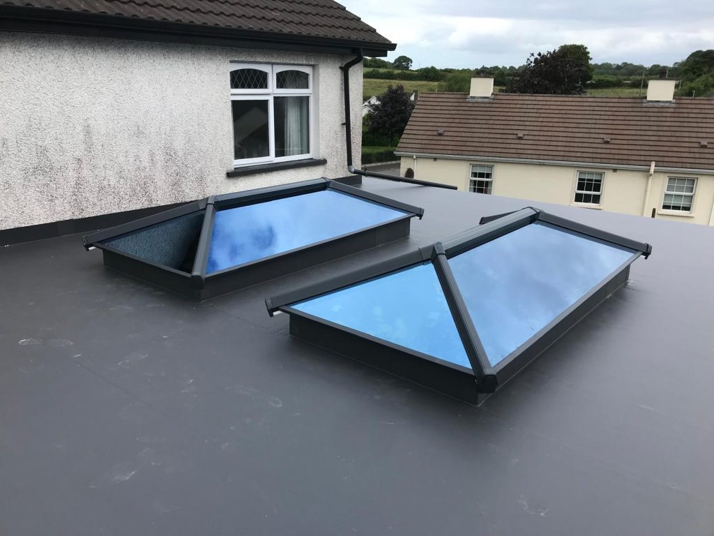 roof lantern installation by turkington windows